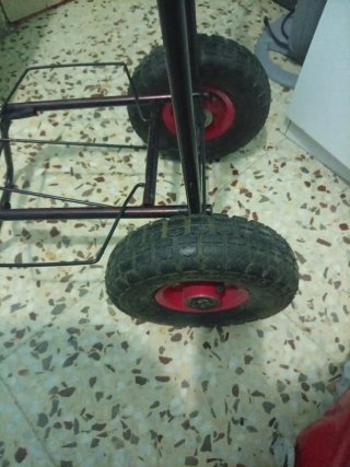Carro de playa o pesca plegable