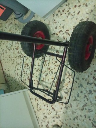 Carro de playa o pesca plegable