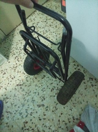 Carro de playa o pesca plegable