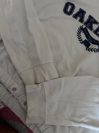 Sudadera Oakland blanca