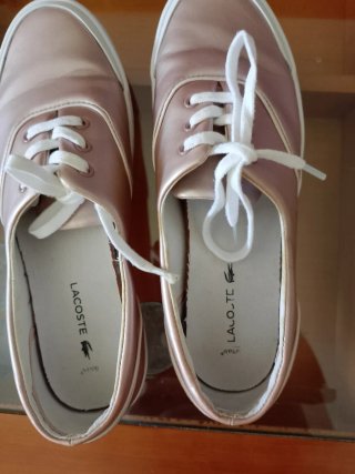 Zapatillas Lacoste Lancelle Rosa