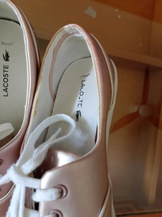 Zapatillas Lacoste Lancelle Rosa
