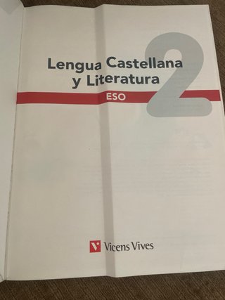 Lengua Castellana Y Literatura 2 ESO Vicens Vives