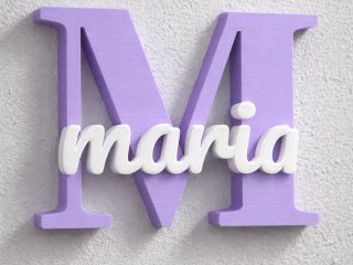 Lettera Iniziale A Personalizzata 3D