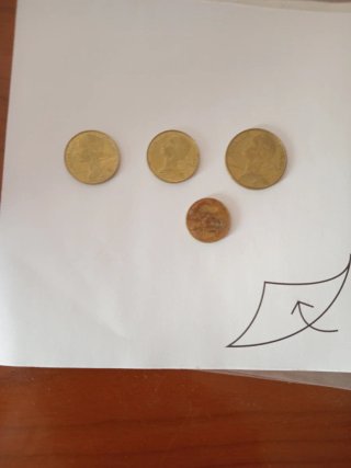4 Monedas República Francesa