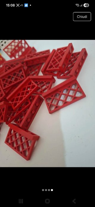 Blocchi Costruzioni Rosso e Colorati