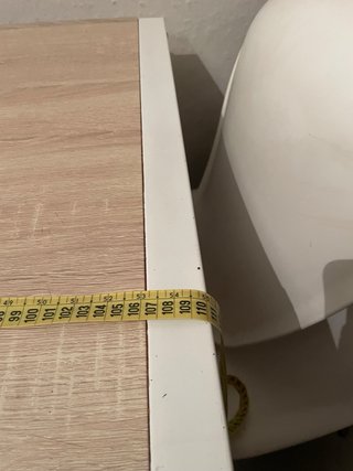 Mesa de cocina y 4 sillas blancas