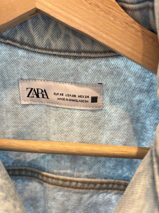 Mono vaquero Zara largo