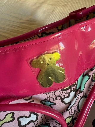 Bolso Tous Rosa Multicolor Nuevo