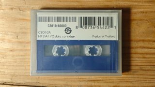 HP DAT 72GB Cinta Digital Storage