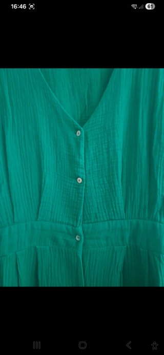 Vestido Kiabi Verde Talla XL Nuevo