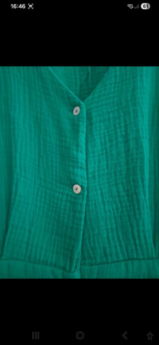 Vestido Kiabi Verde Talla XL Nuevo