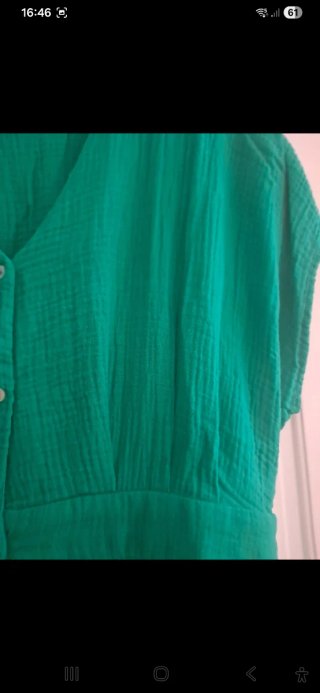 Vestido Kiabi Verde Talla XL Nuevo