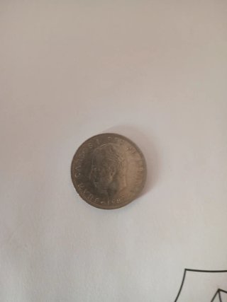 Moneda 25 Pesetas 1983 Corona