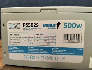 Fuente Alimentación 3GO PS502S 500W ATX