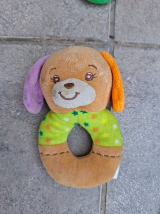 Lote Juguetes Bebé Peluches y Anillas