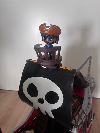 Barco Pirata Pinypon con Accesorios