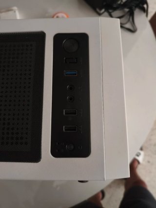 Carcasa PC Gaming Blanca RGB