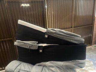 Carrito Gemelar Gris