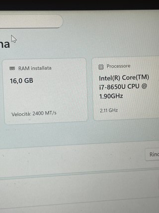 Pc Notebook Dell 5490 i7 16/256 8GEN.
