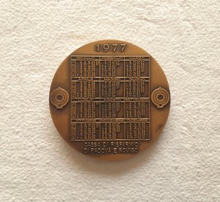 Medaglia commemorativa Cassa di Risparmio 1977