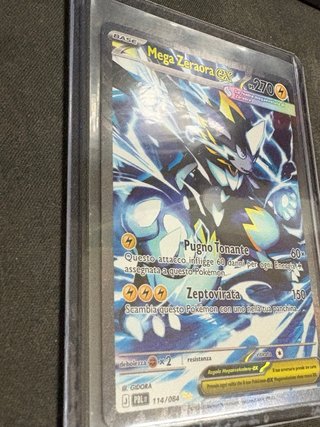 Carta pokemon Mega Zeraora ex PBL 114