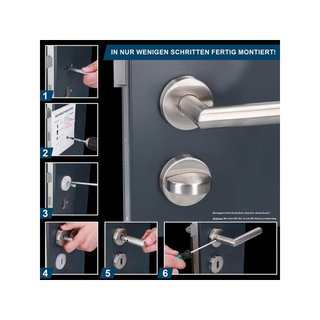 Alpertec AZ-L17 Tirador Puerta Moscow Acero Baño