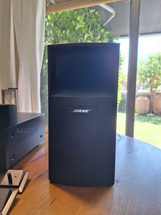 Amplificador Denon AVR-1312 y altavoces Bose