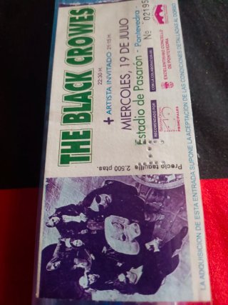 Black Crowes Pontevedra 1995