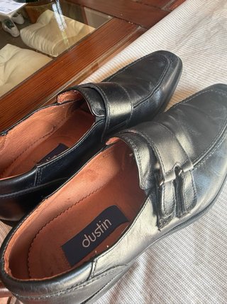 Zapatos de vestir Dustin piel negra Talla 41