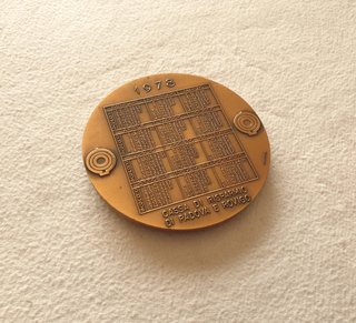 Medaglia commemorativa Cassa di Risparmio 1978