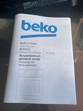 Forno Beko OIG22101 a gas - Nuovo