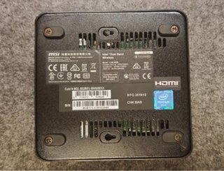 Mini PC MSI Intel N5000 4GB RAM 256GB SSD