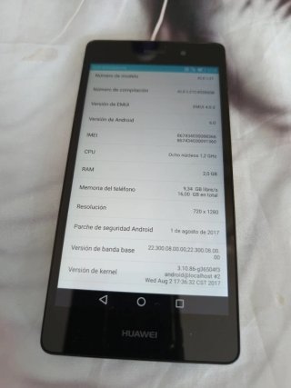 Huawei P8 Lite Negro