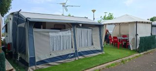 Venta de caravana knaus,500wino,instalada en campi