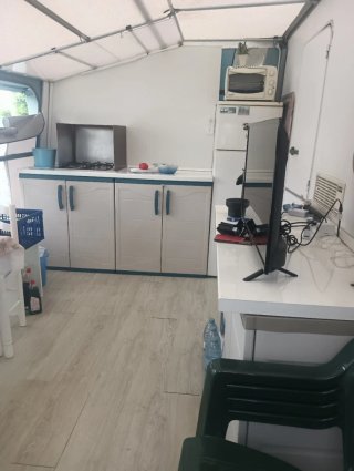 Venta de caravana knaus,500wino,instalada en campi