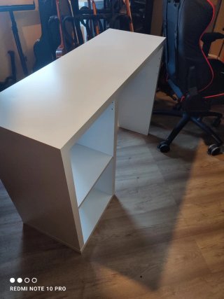 Escritorio blanco 111×39×76