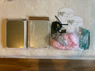 Set Belleza Tocador Espejos Cintas Skincare