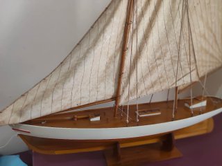 Maqueta velero Wanderbird 1883
