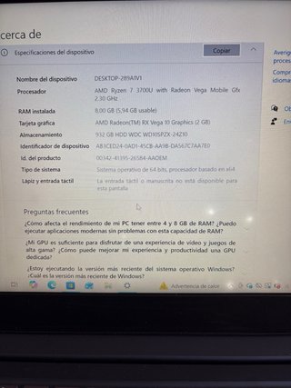 Ordenador Portátil Lenovo