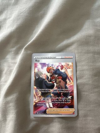 Carta Entrenador Roy Partidario Pokémon