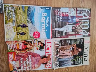 Miles de revistas variadas y diferentes idiomas
