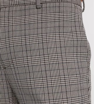 Pantaloni a quadri H&M grigi