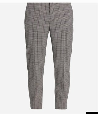 Pantaloni a quadri H&M grigi