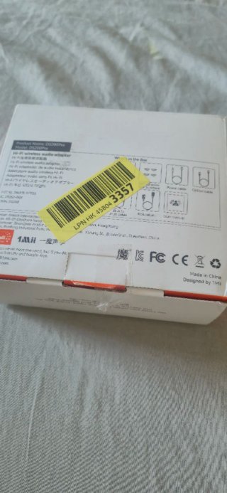 Receptor Bluetooth 5.3 HiFi 1Mii Negro