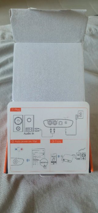Receptor Bluetooth 5.3 HiFi 1Mii Negro
