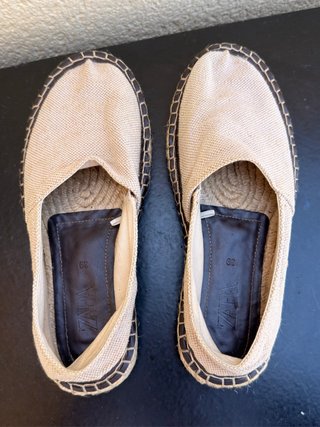 Alpargatas Zara Beige Talla 39