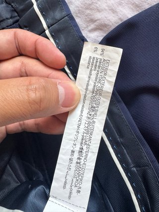 Traje azul de hombre ZARA (Chaqueta EUR 50 / Panta