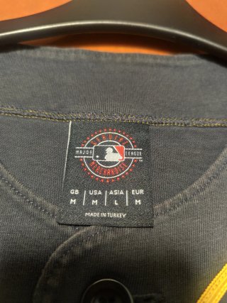 Camiseta Béisbol Pittsburgh Pirates Negra/Amarilla