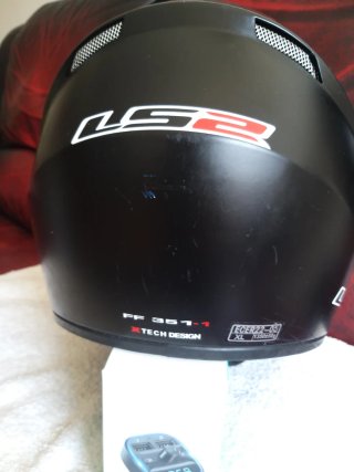 Casco Integral LS2 Talla XL Negro